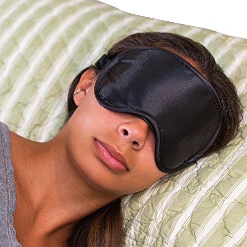 Super Silky Super-Soft Sleep Mask With Free Ear Plugs and Carry Case By 40 Winks. This Premium...