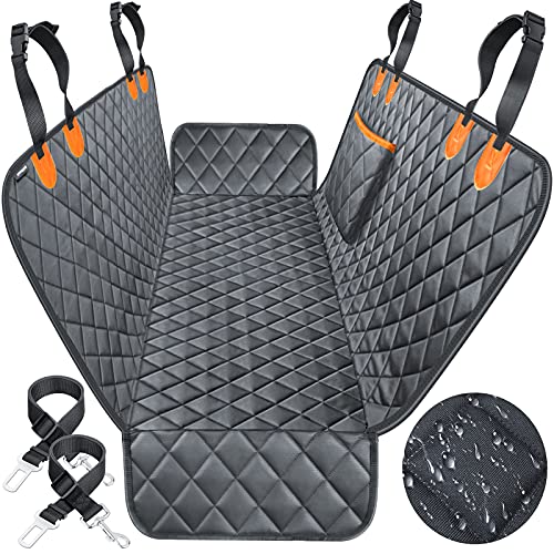 URPOWER 100% Waterproof Pet Seat Cover Car Seat Cover for Pets - Scratch Proof & Nonslip Backing &...