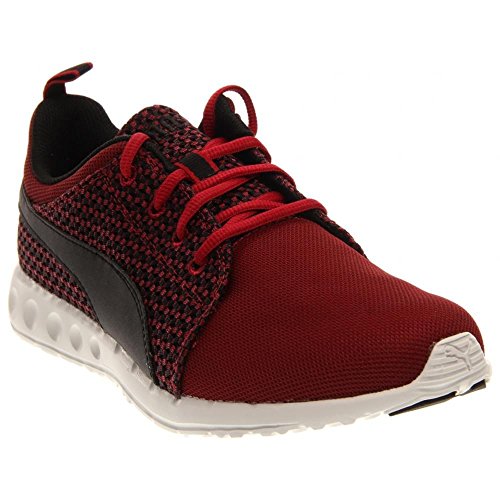 PUMA Men's Carson Knit Sneaker, Scooter/Black, 13 M US