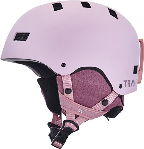 Traverse Sports Dirus Convertible Ski & Snowboard/Bike & Helmet, Matte Dusk, Medium (55-59cm)