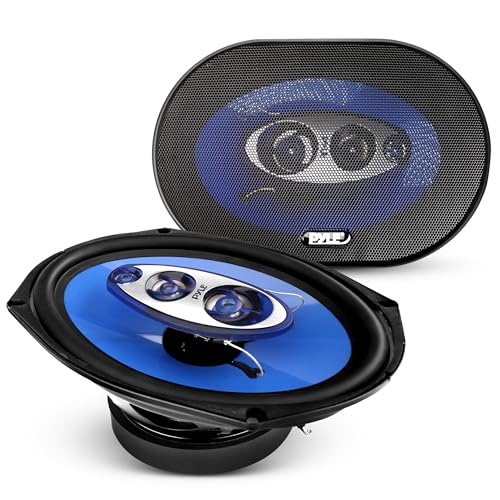 Pyle 6.5' Three-Way Sound Speaker System-180 W RMS/360W Power Handling w/4 Ohm Impedance and 3/4''...