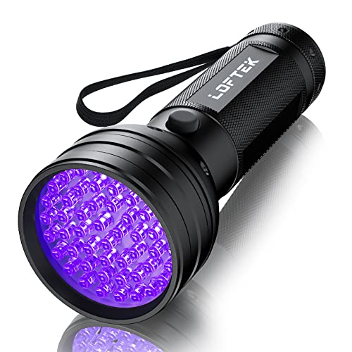 UV Flashlight Black Light, LOFTEK Blacklight Detector for Dog Urine, Ultraviolet Flashlight,...