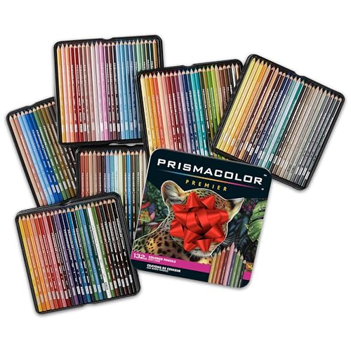 Prismacolor Premier Colored Pencils, Soft Core, 132 Pack