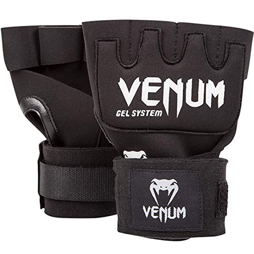 Venum 'Kontact' Gel Glove Wraps, Black