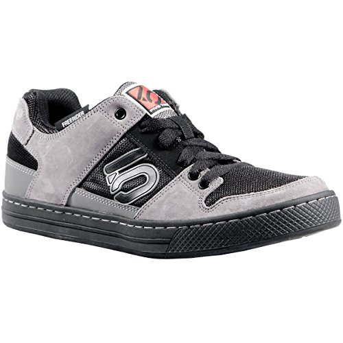 Five Ten Men's Freerider Bike Shoe,Grey/Black,4 D US