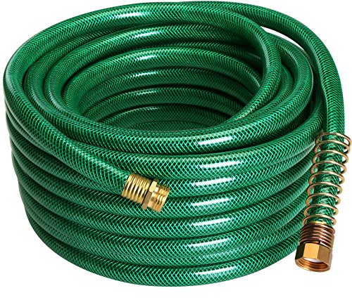 Utopia Home Garden Hose 4-Ply - 50ft - Garden Hose Quick Connect - No Kink Garden Hose - Crimp Free...