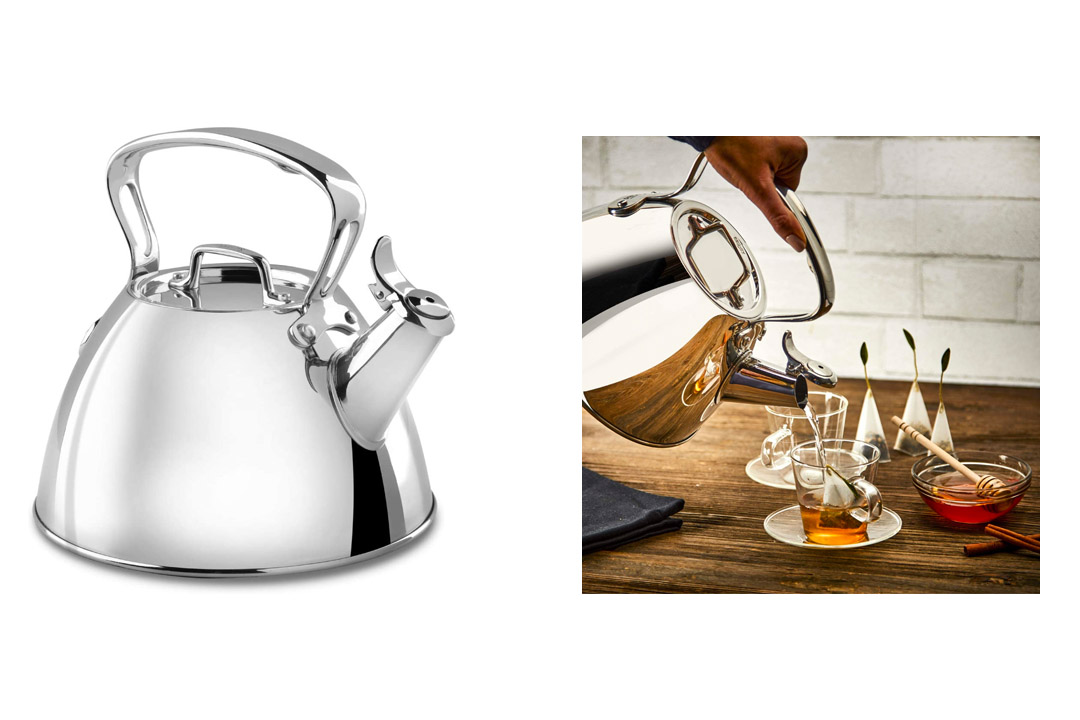 All-Clad E86199 Stainless Steel Specialty Cookware Tea Kettle