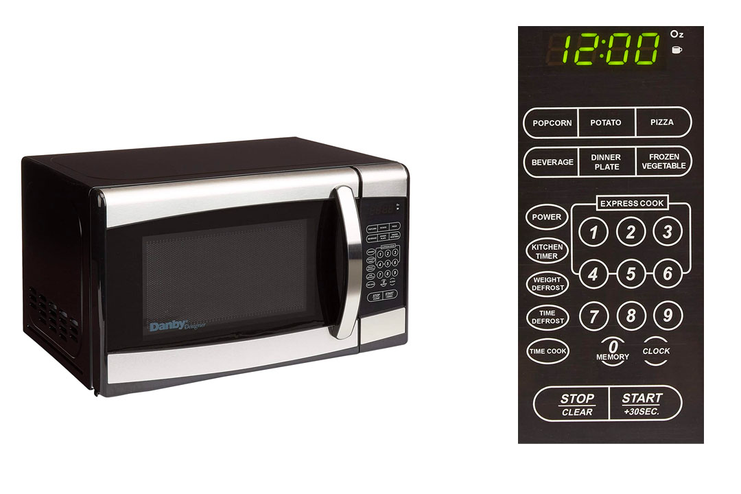 Danby Designer DMW077BLSDD Countertop Microwave