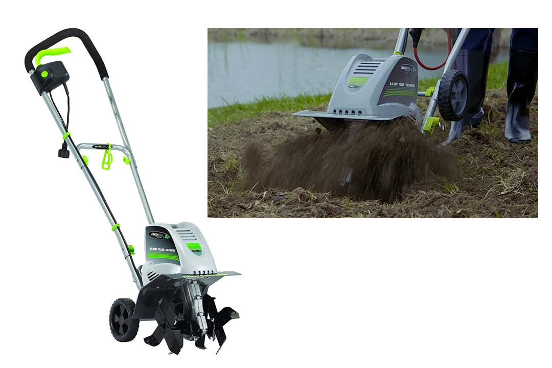 Earthwise 11-Inch 8.5-Amp Corded Electric Tiller