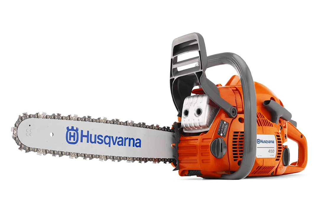 Husqvarna 450E-18SAW 18-Inch Gas Powered Chainsaw