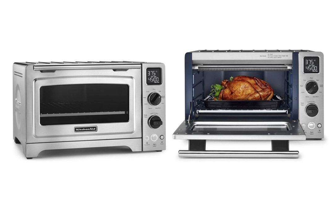 KitchenAid KCO273SS 12" Convection Bake Digital Countertop Oven - Stainless Stee