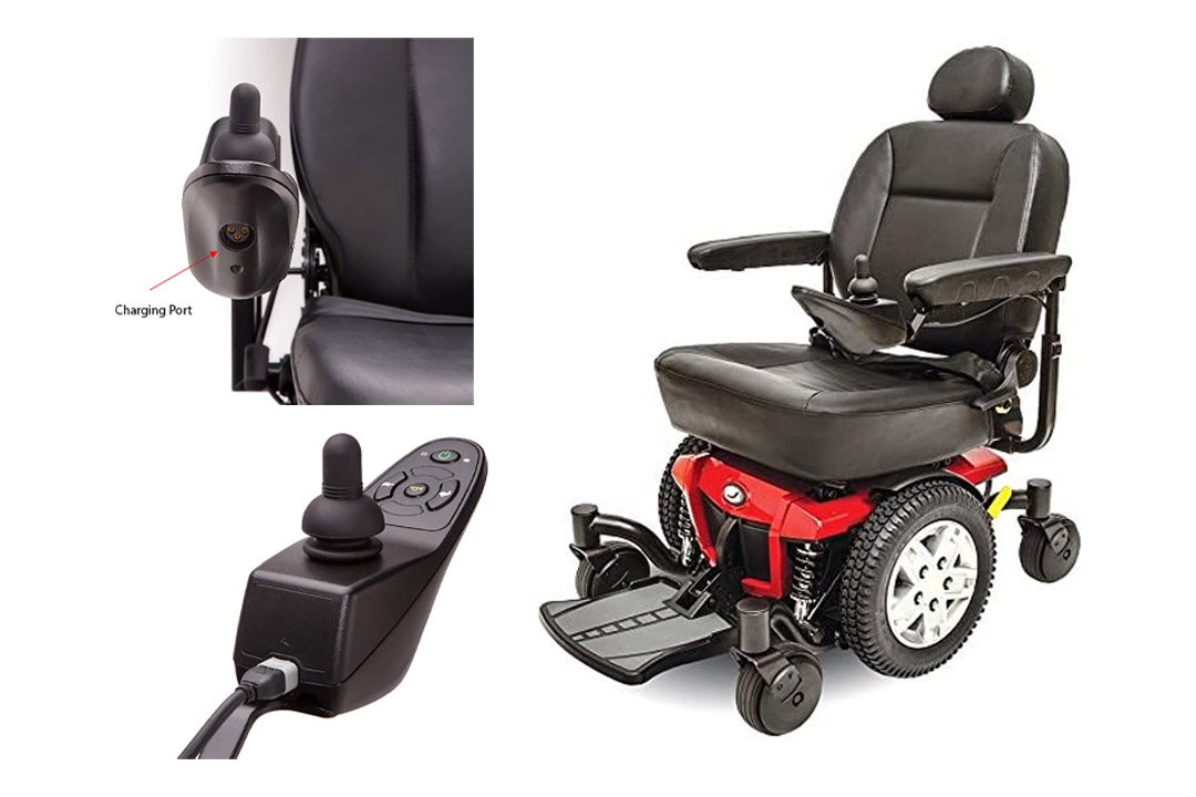 Pride Jazzy 600 ES Electric Wheelchair