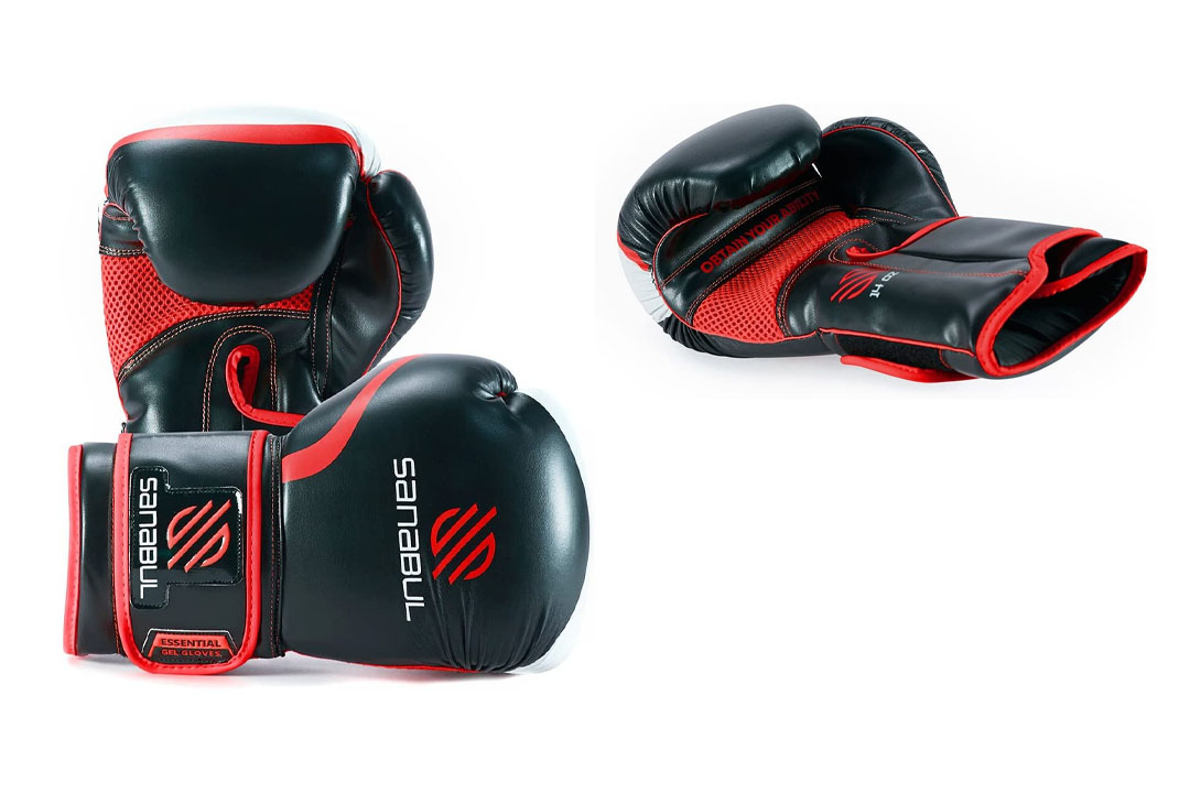 Sanabul Essential Gel Boxing Kickboxing Training Gloves