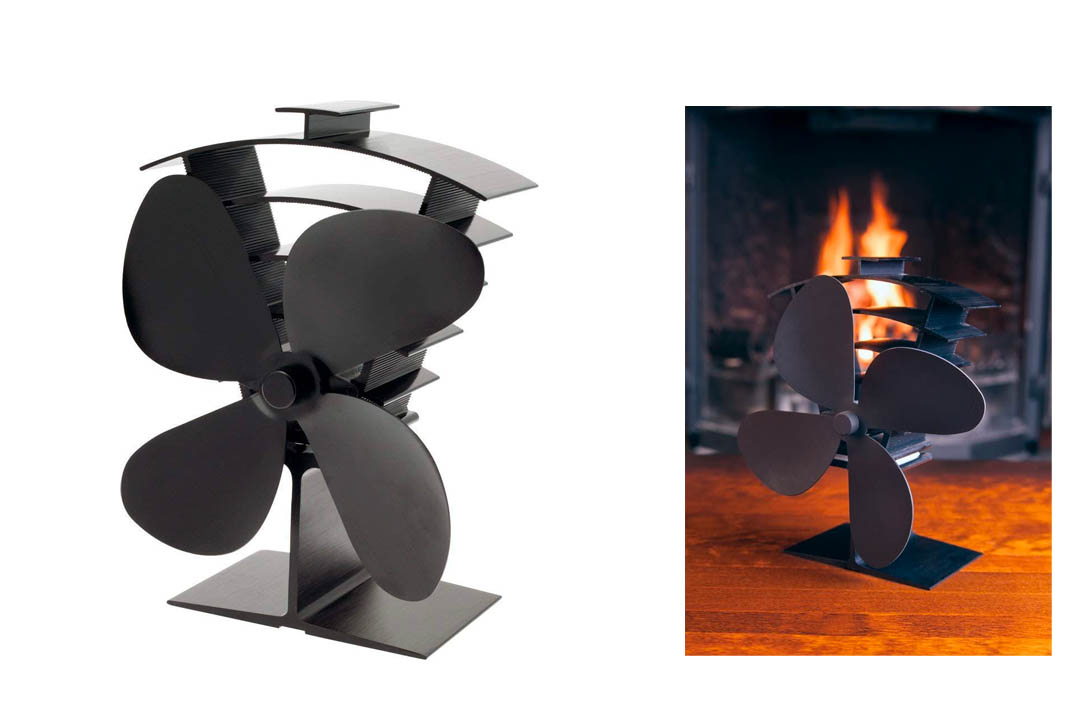 Valiant FIR361 Premium 4 Heat Powered Stove Fan