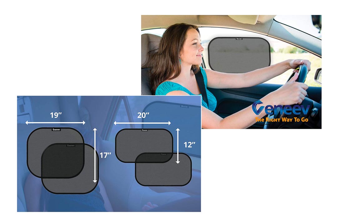 Veneev Car Sun Shade for Side and Rear Window