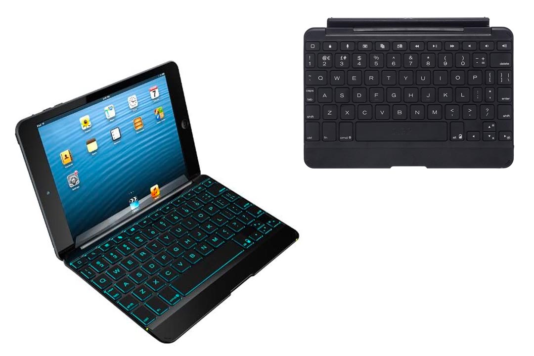 ZAGG Cover Case with Backlit Bluetooth Keyboard