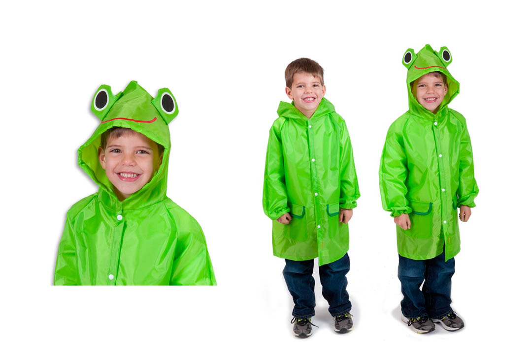 Cloudnine Children's Froggy Raincoat, for ages 5-12