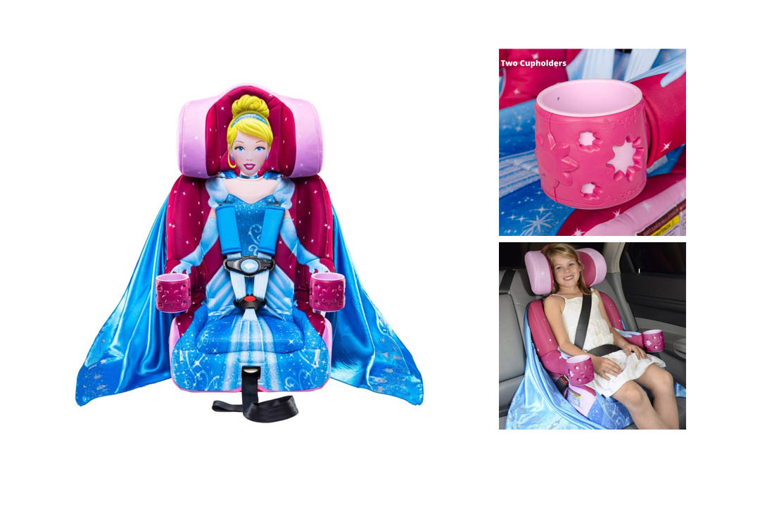 Disney KidsEmbrace Combination Toddler Harness Booster Car Seat, Cinderella