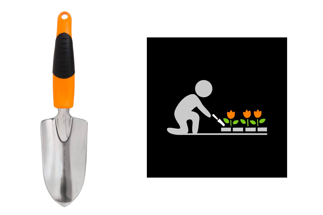 Fiskars Ergo Trowel, 384220-1001