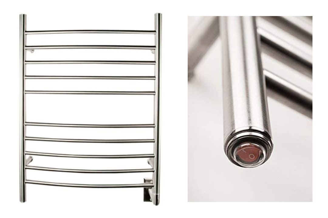Hardwired Curved Towel Warmer