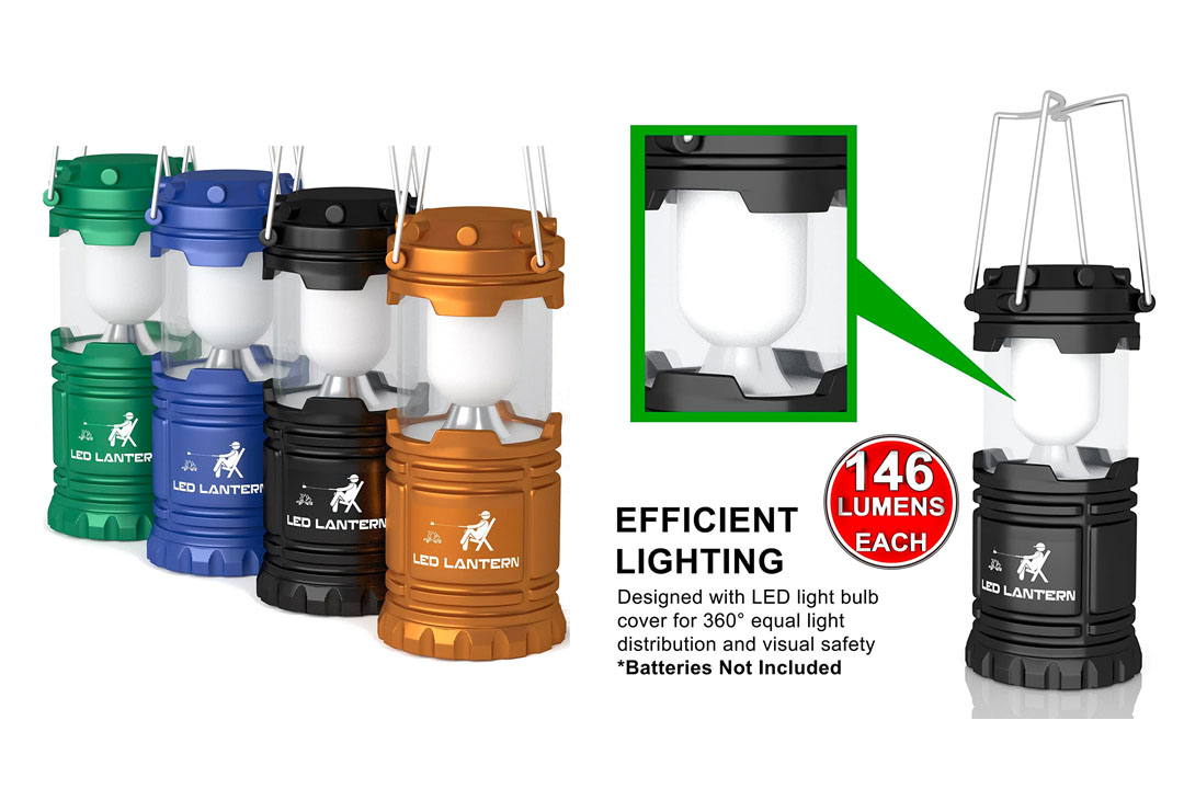 LED Camping Lantern and Flashlight