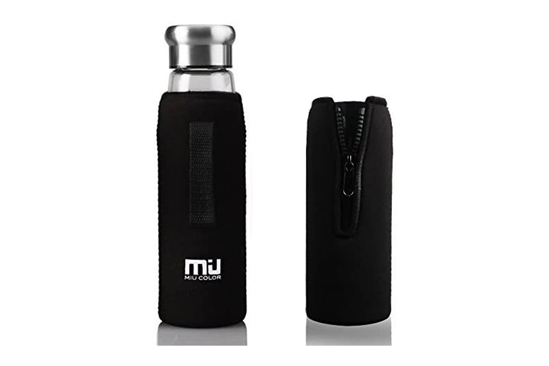 MIU Color Glass Water Bottle