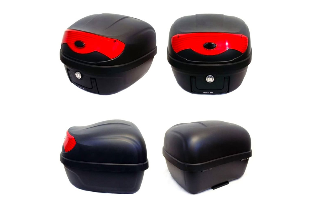 Motorcycle Scooter Top Box Tail Trunk Luggage Box