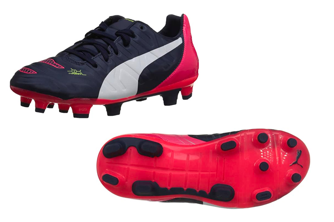 PUMA -evoPOWER 3.2 Firm Ground Jr Soccer Cleat