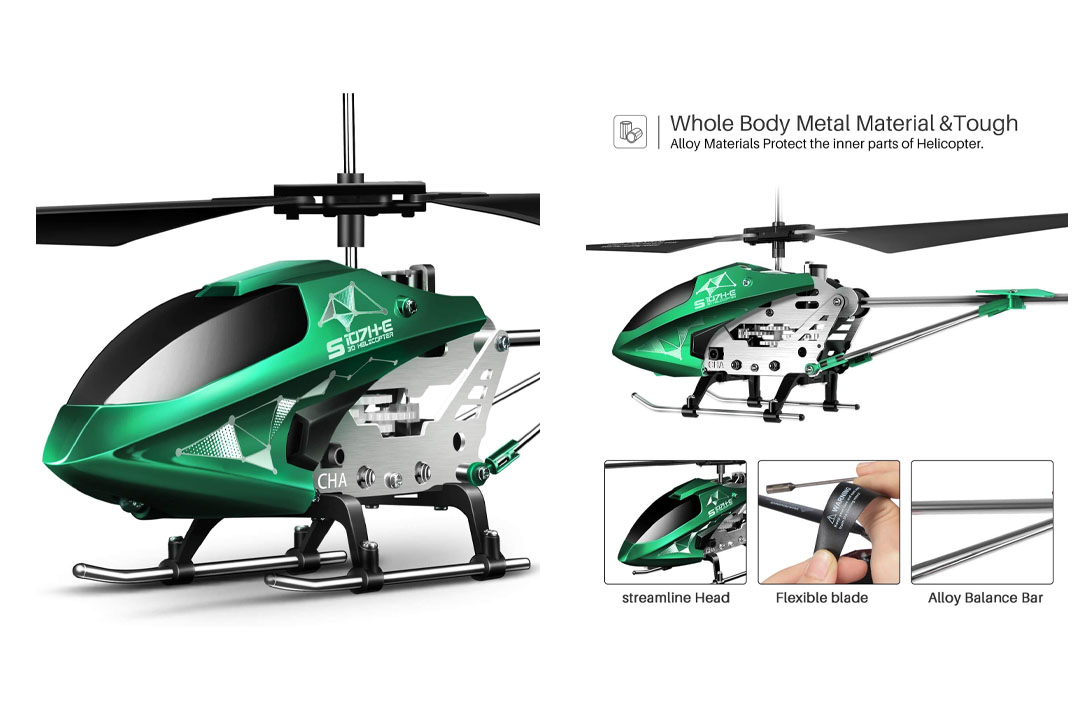 Remote Control Helicopter, S107H-E Aircraft with Altitude Hold