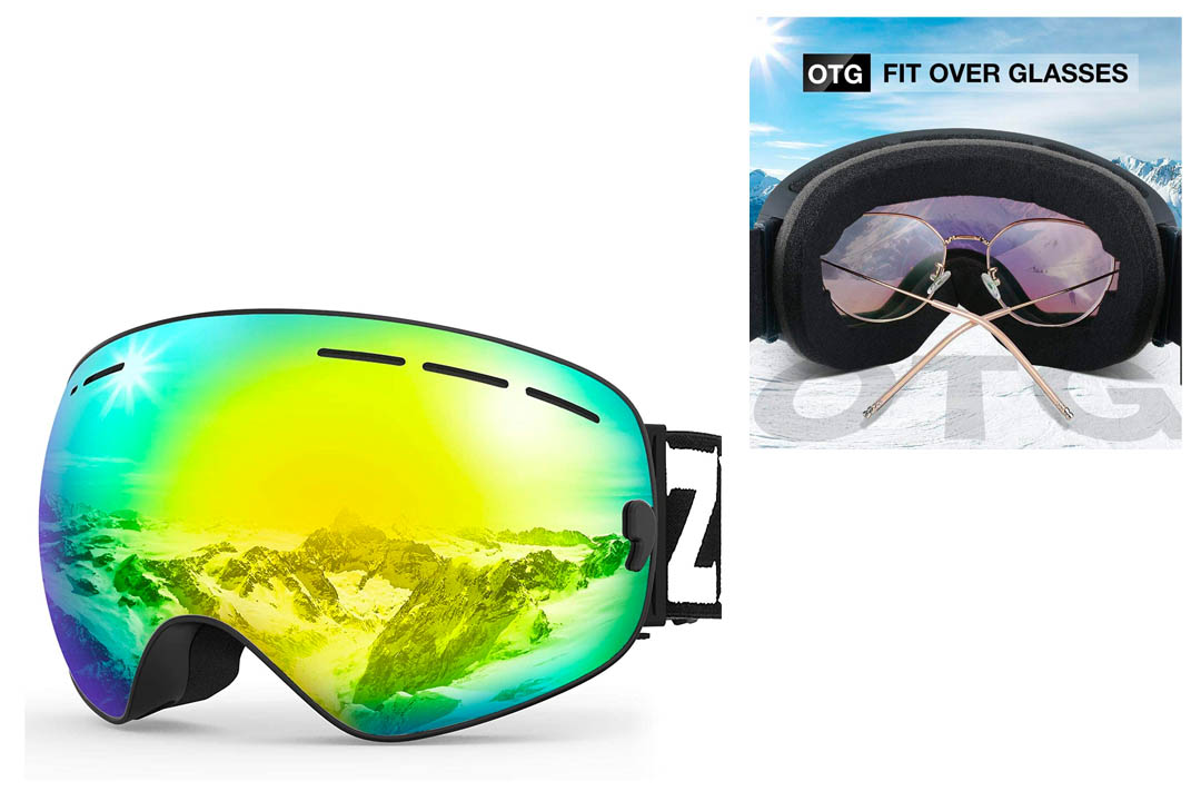 Zionor® 6 Colors Lagopus Snowmobile Snowboard Skate Ski Goggles