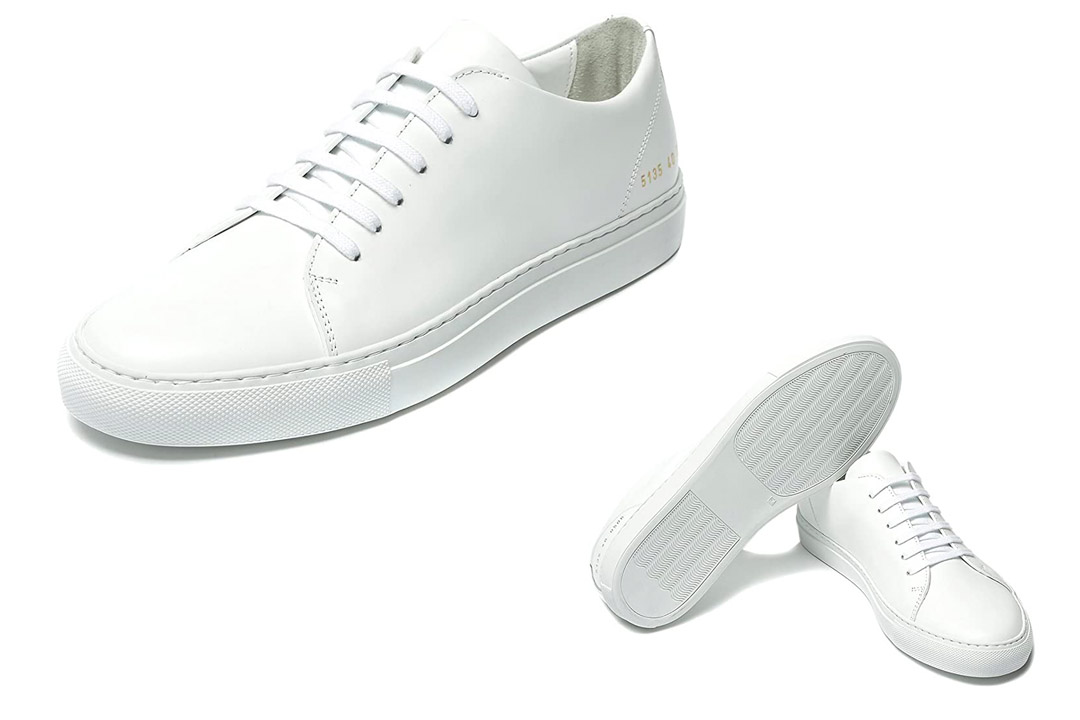 Evan Spiegel: Common Projects Original Achilles Leather Sneakers