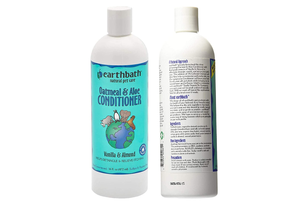 Earthbath All Natural Oatmeal and Aloe Conditioner, 16-Ounce