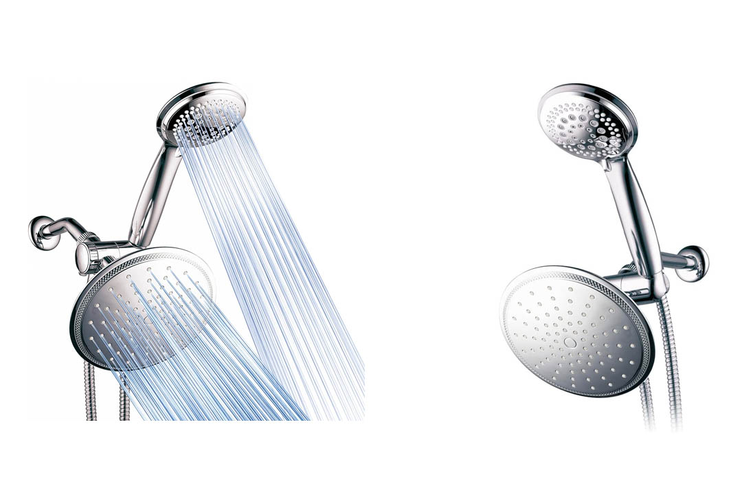 DreamSpa 3-way Rainfall Shower Head /Handheld Shower Combo
