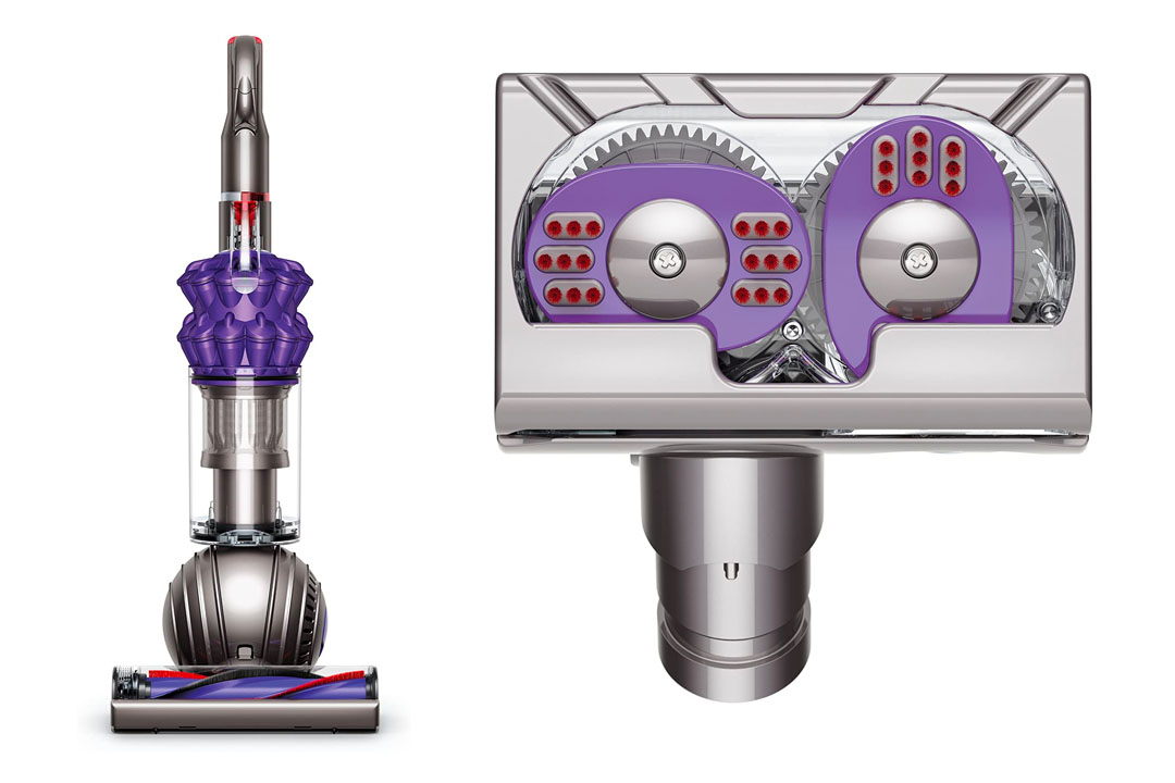 Dyson DC50 Animal Compact Upright Vacuum Cleaner, Iron/Purple - Corded