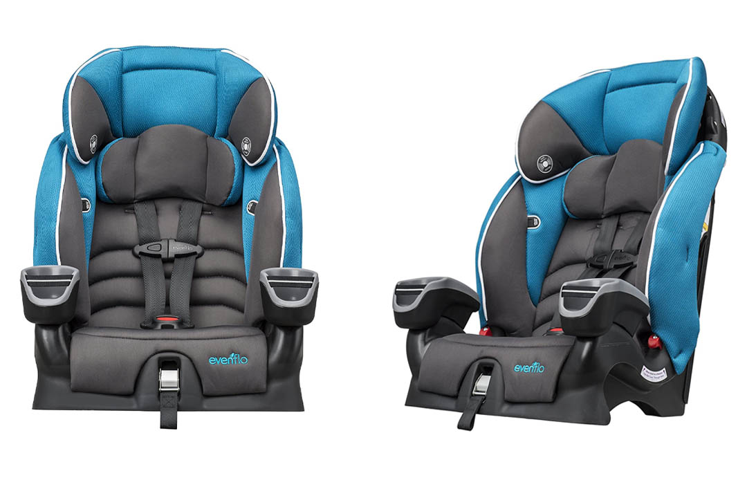 Evenflo Maestro Booster Car Seat Thunder