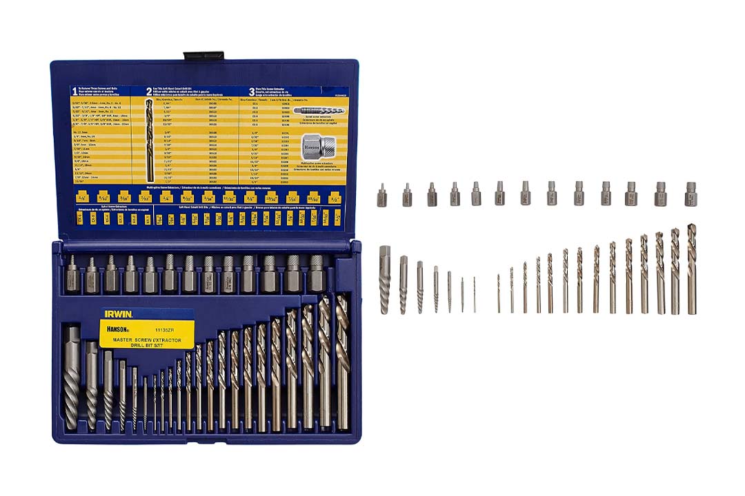IRWIN Extractor and Drill Bit Set