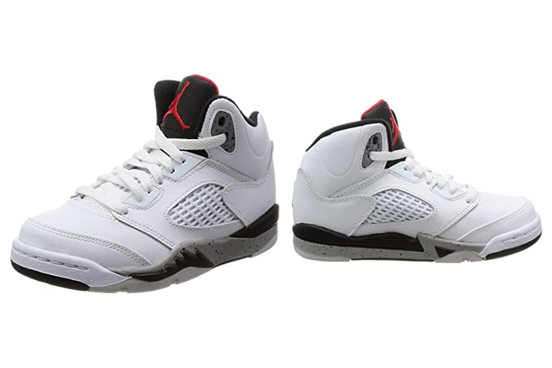 Kids Jordan 5-Retro Basketball Shoe