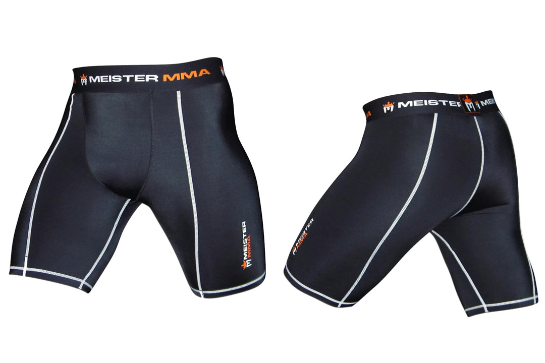 Meister MMA Compression Rush Fight Shorts w/ Cup Pocket