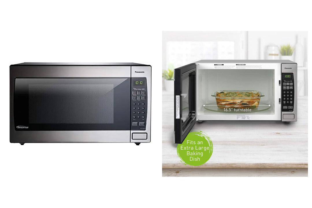Panasonic NN-SN966S Countertop/Built-In Microwave with Inverter Technology, 2.2 cu. ft. , Stainless