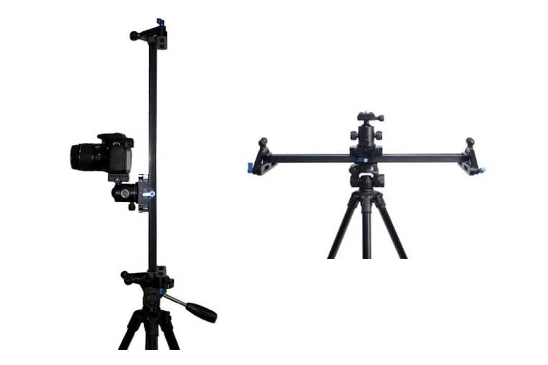 StudioFX 40" Ball Bearing Pro DSLR Camera Slider Dolly Track Video Stabilizer by Kaezi