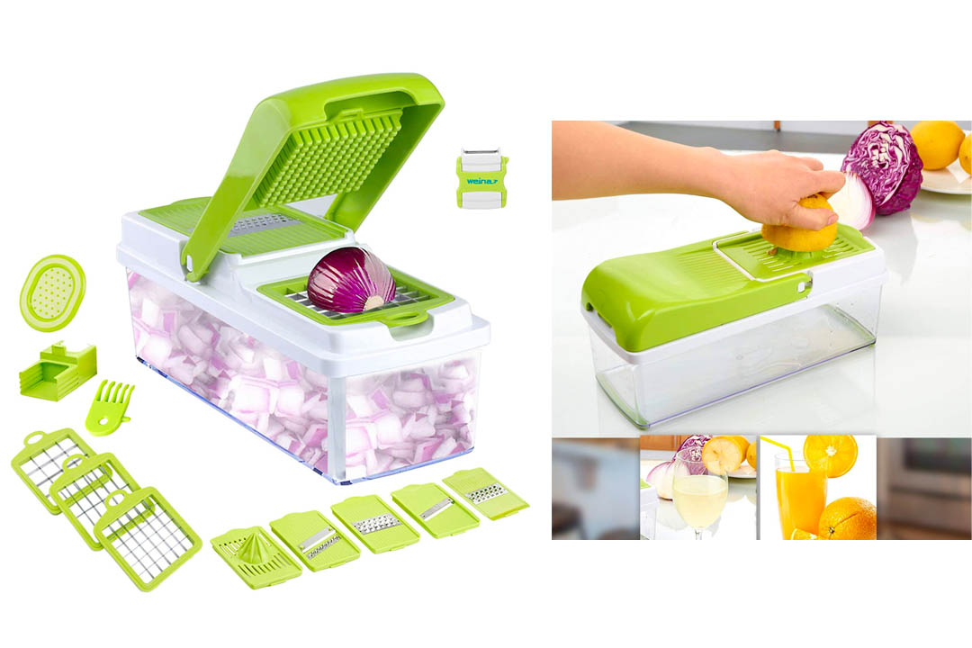 Vegetable Slicer Dicer WEINAS Food Chopper Cuber Cutter