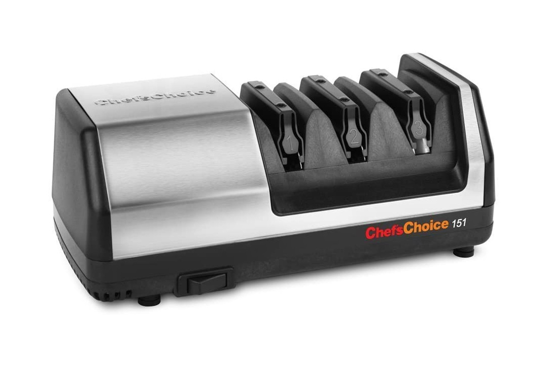 Chef's Choice Model 151 Stainless Steel Universal Electric Knife Sharpener