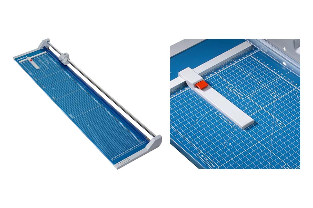 Dahle 558 Professional Rolling Trimmer, Up to 12 Sheet Capacity, 51 1/8" Cut Length