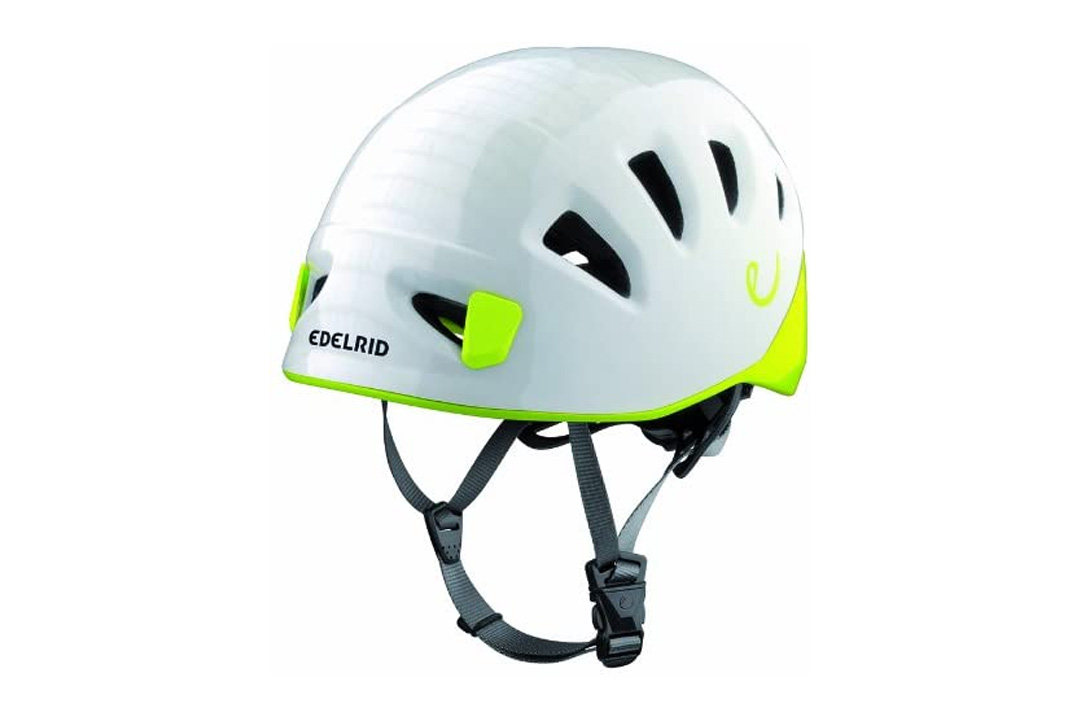 EDELRID - Shield II Softshell Climbing Helmet, Pebbles/Oasis