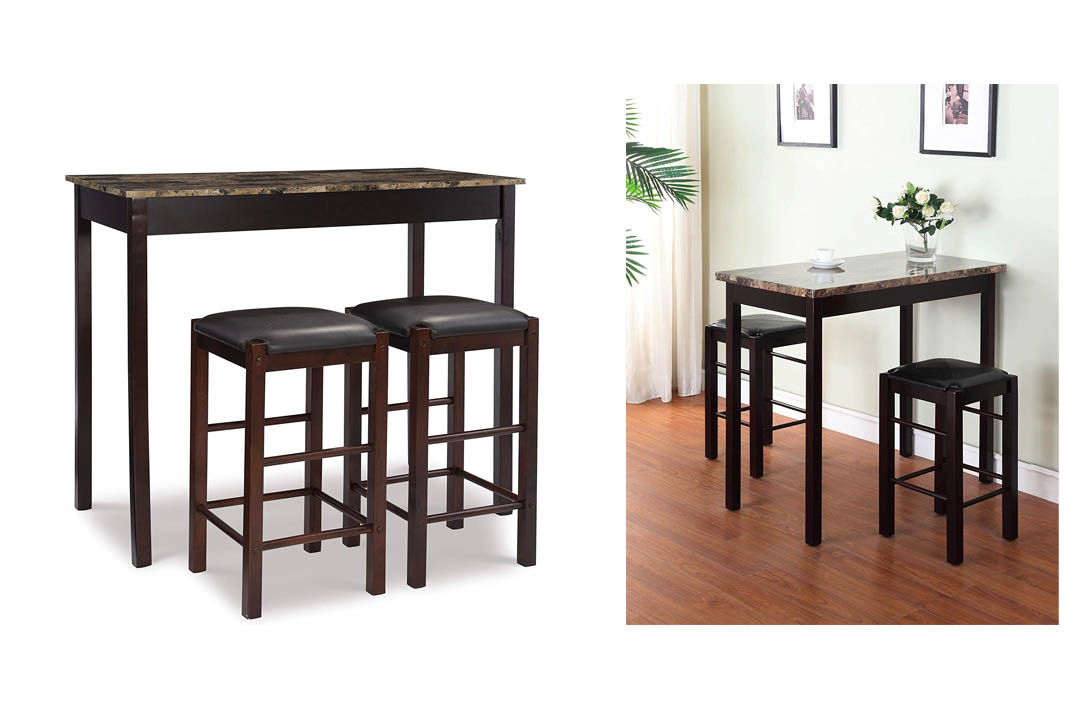 Linon Tavern Collection 3-Piece Table Set