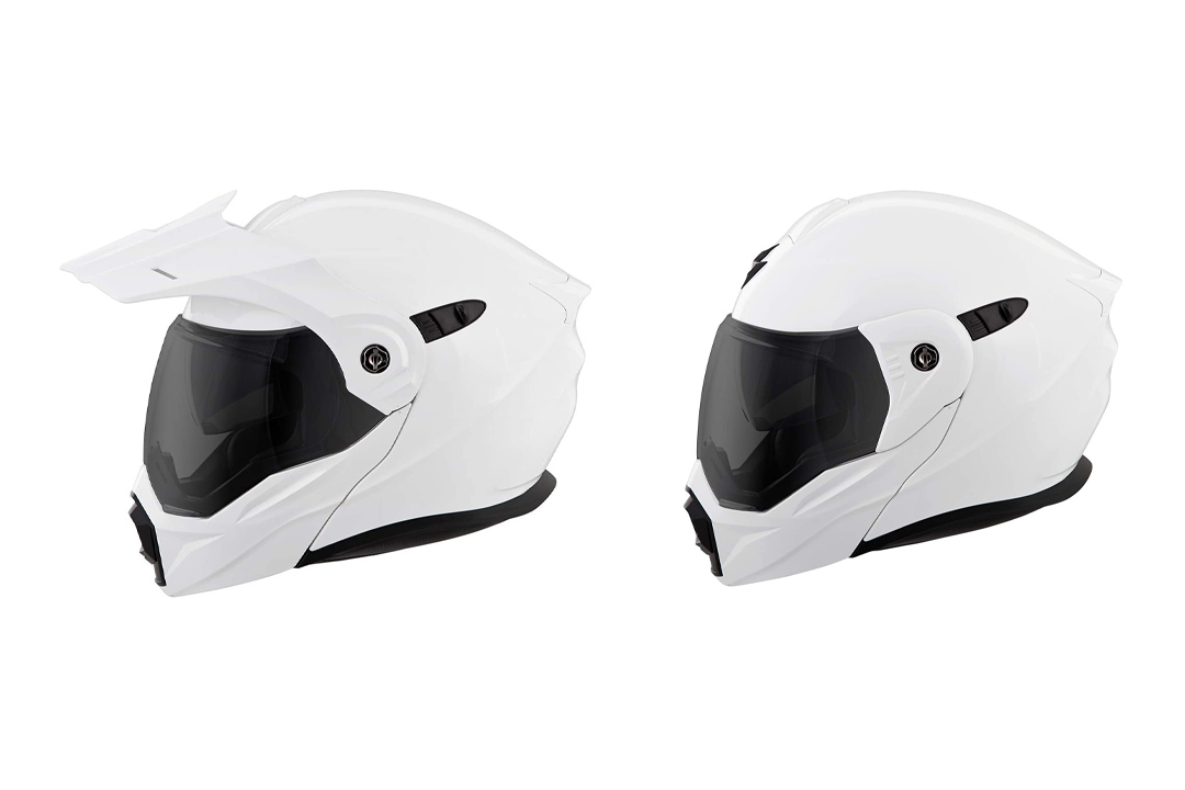 ScorpionEXO Unisex-Adult Modular/Flip Up Adventure Touring Motorcycle Helmet