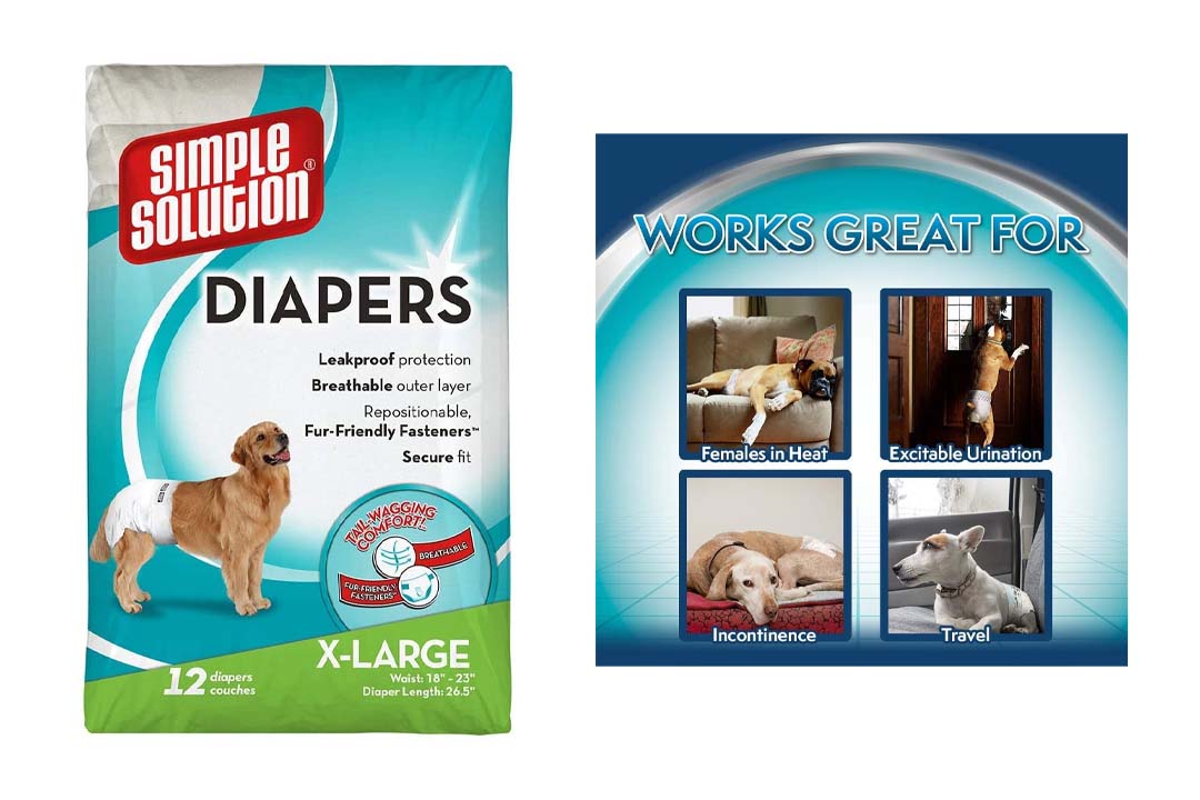 Simple Solution Disposable Dog Diaper