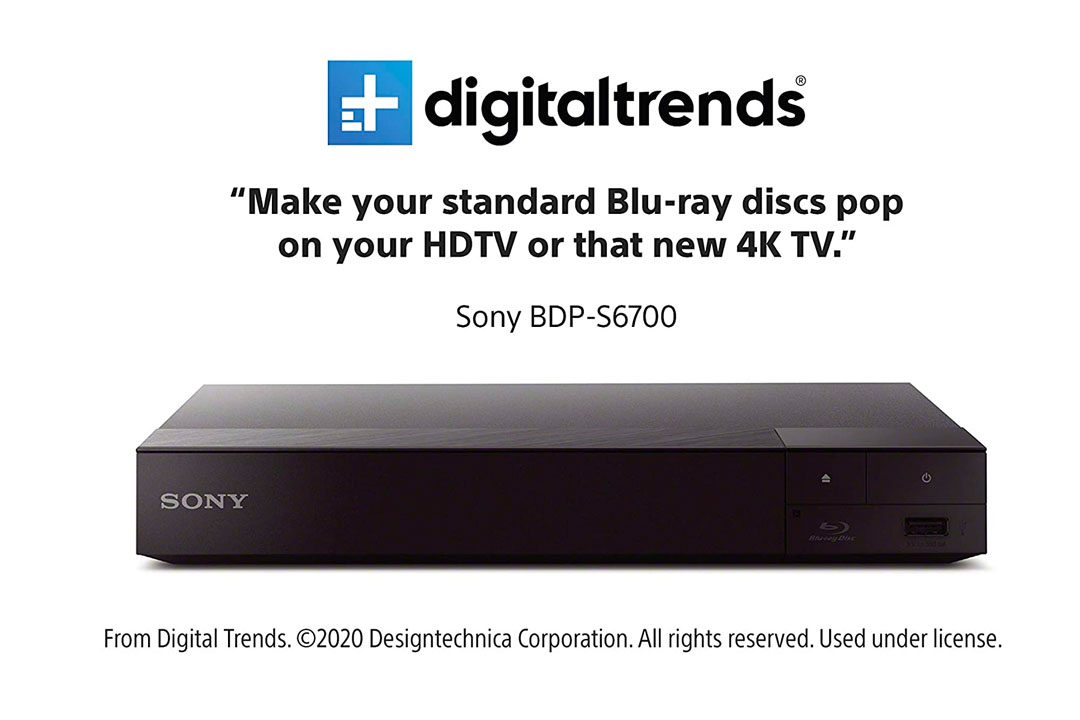 Sony BDPS6700 4K Upscaling 3D Streaming Blu-Ray Disc Player (Black)