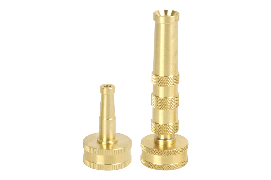 Sun Joe SJI-4BHNC Ultimate Solid Brass, Heavy Duty Adjustable Twist Hose Nozzle