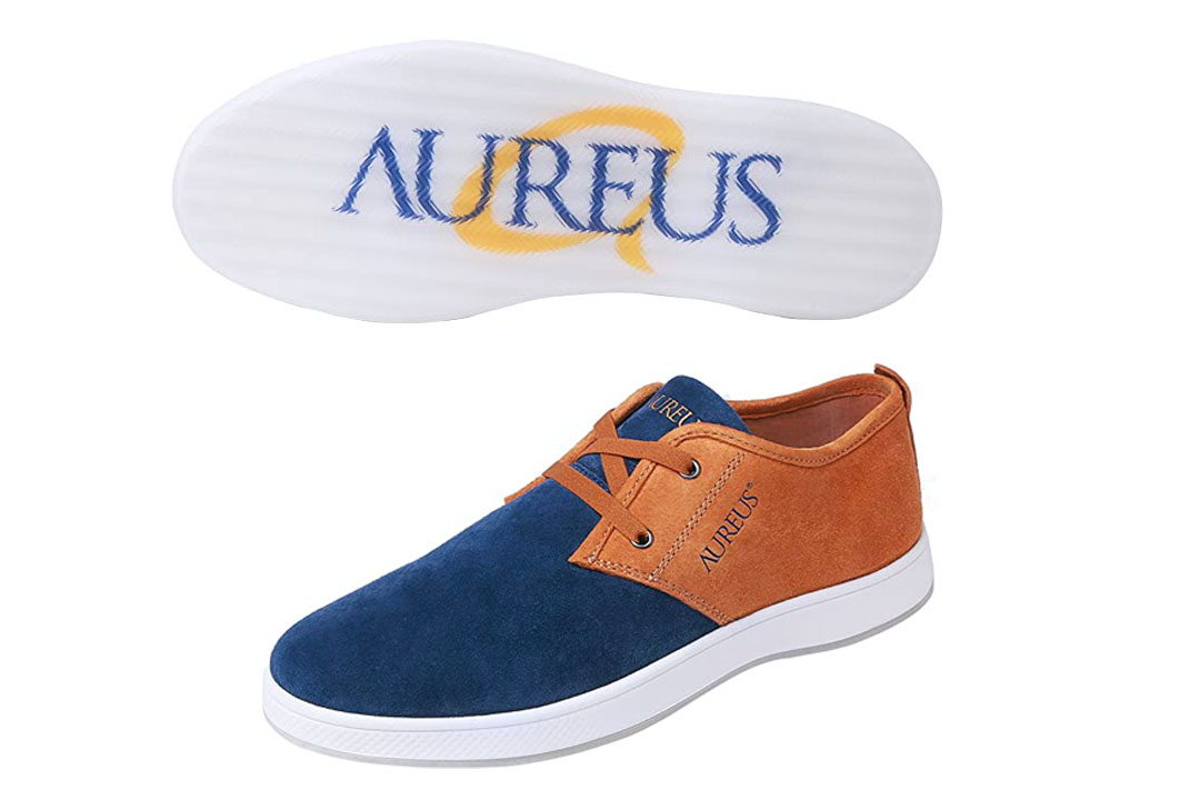 Sundar Pichai: Aureus Men's Evolutio Nubuck Leather Low Top Boat Shoe